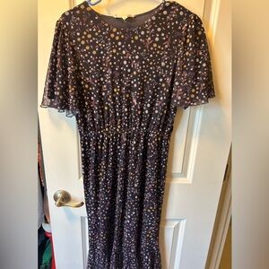 DownEast floral midi dress